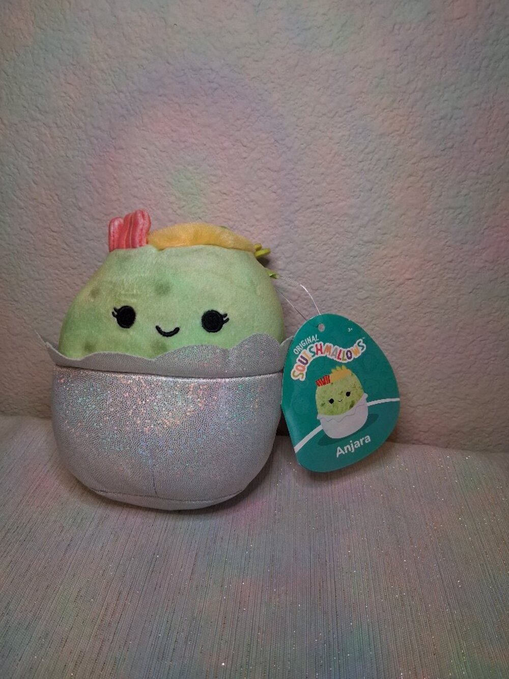 2023 Squishmallow Scented Mystery Squad Anjara The Breakfast Burrito 5” NWT